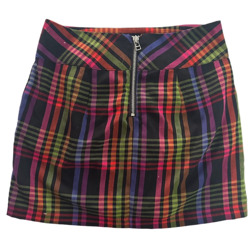 Plaid Multicolor Women's Skirt